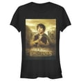thumbnail image 1 of Junior's The Lord of the Rings Two Towers Frodo Movie Poster  Graphic Tee Black 2X Large, 1 of 3