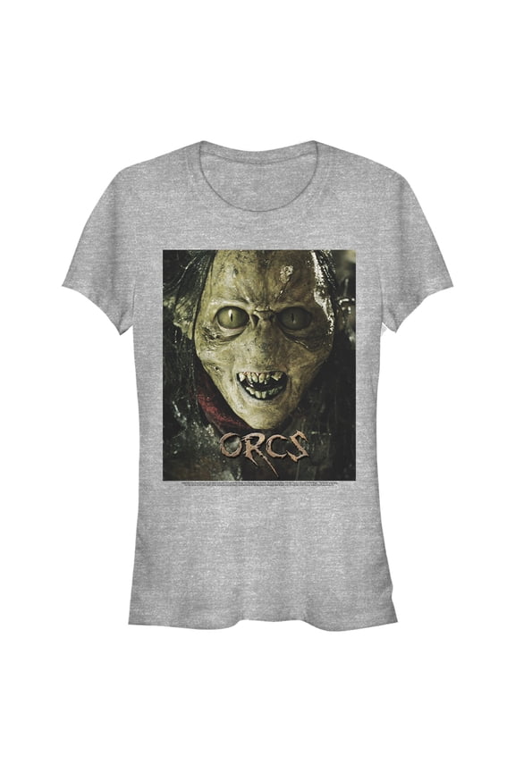 Junior's The Lord of the Rings Two Towers Orcs Graphic Tee Athletic Heather X Large