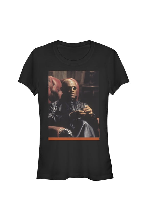 Junior's The Matrix No One is Told Graphic Tee Black 2X Large