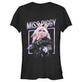 thumbnail image 1 of Junior's The Muppets Miss Glam  Graphic Tee Black X Large, 1 of 3