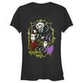 thumbnail image 1 of Junior's The Nightmare Before Christmas Boogie's Boys Crew Graphic Tee Black Small, 1 of 3