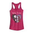 thumbnail image 1 of Junior's The Nightmare Before Christmas Halloween Jack Skellington Sally Together Forever Racerback Tank Top, 1 of 2