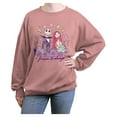 thumbnail image 1 of Junior's The Nightmare Before Christmas Jack and Sandy Forever Love  Sweatshirt, 1 of 3