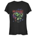 thumbnail image 1 of Junior's The Nightmare Before Christmas Oogie Boogie Roll The Dice Graphic Tee Black Small, 1 of 3