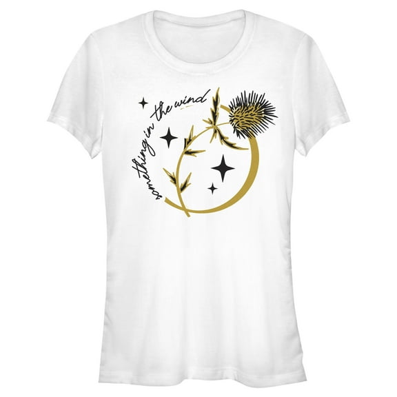 Junior's The Nightmare Before Christmas Something in the Wind  Graphic Tee White Small