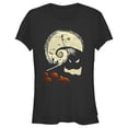 thumbnail image 1 of Junior's The Nightmare Before Christmas Spiral Hill Scene Graphic Tee Black Large, 1 of 3