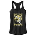 thumbnail image 1 of Junior's The Nightmare Before Christmas The Lovers Tarot Card Racerback Tank Top Black X Large, 1 of 5