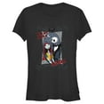 thumbnail image 1 of Junior's The Nightmare Before Christmas You Are Such a Scream Graphic Tee Black X Large, 1 of 3