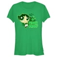 thumbnail image 1 of Junior's The Powerpuff Girls Pinch Proof Buttercup  Graphic Tee Kelly Green 2X Large, 1 of 3