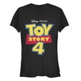 thumbnail image 1 of Junior's Toy Story Classic Logo  Graphic Tee Black Medium, 1 of 2