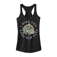 thumbnail image 1 of Junior's Toy Story Good Old Days Racerback Tank Top Black 2X Large, 1 of 4