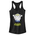 thumbnail image 1 of Junior's Toy Story Halloween Squeeze Alien Boo Ghosts  Racerback Tank Top Black X Large, 1 of 5