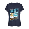 thumbnail image 1 of Junior's Toy Story Happy Go Ducky & Bunny  Graphic Tee Navy Blue 2X Large, 1 of 2