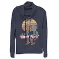 thumbnail image 1 of Junior's Toy Story Hey Howdy Woody  Cowl Neck Sweatshirt Navy Blue 3X Large, 1 of 3