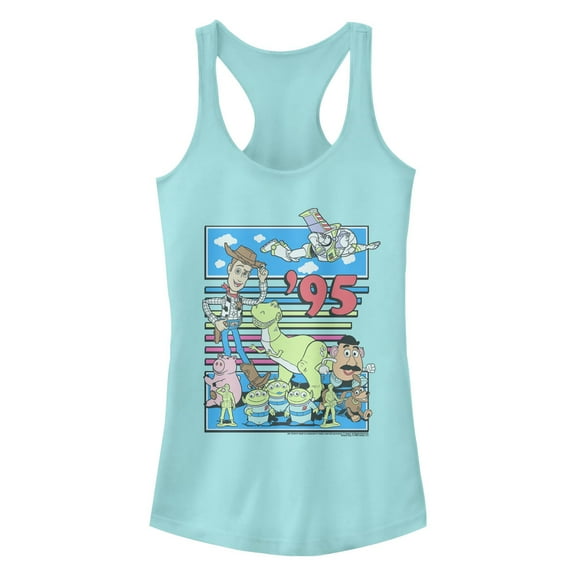 Junior's Toy Story Retro Best Friend Toys  Racerback Tank Top
