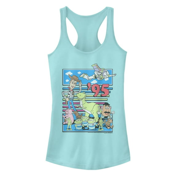 Junior's Toy Story Retro Best Friend Toys Racerback Tank Top