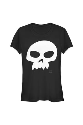 Junior's Toy Story Sid Skull Graphic Tee Black Small