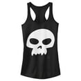 thumbnail image 1 of Junior's Toy Story Sid Skull  Racerback Tank Top Black X Small, 1 of 4