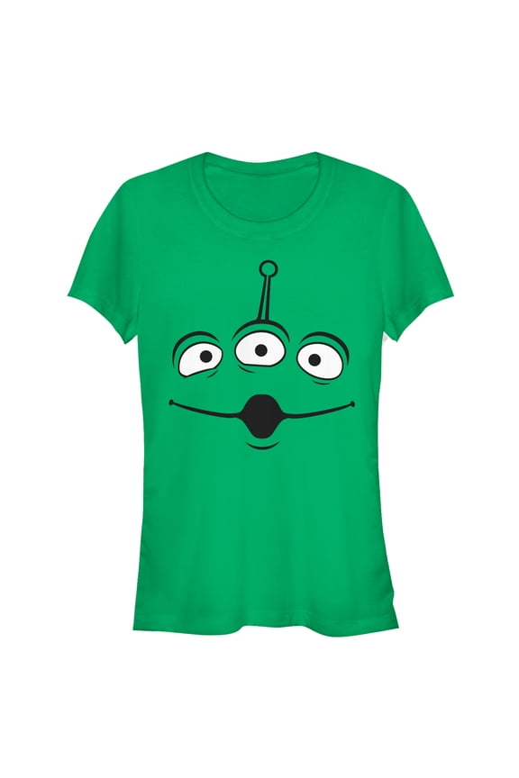 Junior's Toy Story Squeeze Alien Costume Tee  Graphic Tee Kelly Green Large