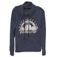 thumbnail image 1 of Junior's Toy Story Whatever Bo Peep  Cowl Neck Sweatshirt Navy Blue Large, 1 of 3