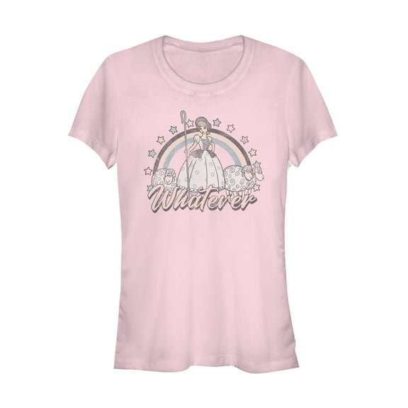 Junior's Toy Story Whatever Bo Peep  Graphic Tee Light Pink 2X Large