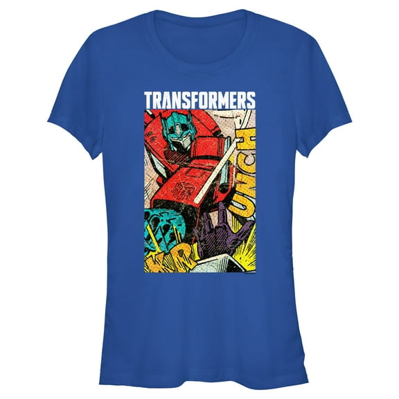 Junior's Transformers Krunch Optimus Prime Graphic T-Shirt