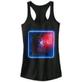 thumbnail image 1 of Junior's Twin Peaks One Eyed Jacks Neon Sign Print  Racerback Tank Top Black Large, 1 of 4
