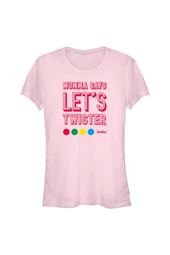 Junior's Twister Mumma Says Graphic T-Shirt