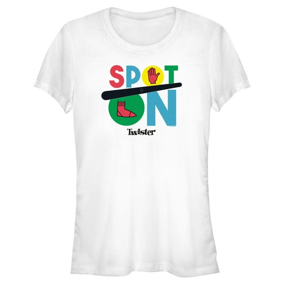 Junior's Twister Spot On  Graphic T-Shirt