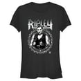 thumbnail image 1 of Junior's WWE Ripley Black and White Photo  Graphic Tee Black Small, 1 of 3