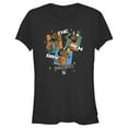 thumbnail image 1 of Junior's WWE The New Day Animated  Graphic Tee Black 2X Large, 1 of 3