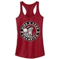 thumbnail image 1 of Junior's Where's Waldo Hide and Seek Champion  Racerback Tank Top Scarlet 2X Large, 1 of 3