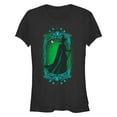 thumbnail image 1 of Junior's Wicked Elphaba Silhouette Frame  Graphic T-Shirt, 1 of 4