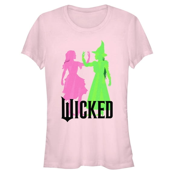 Junior's Wicked Elphaba and Glinda Together  Graphic T-Shirt