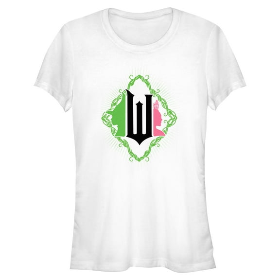 Junior's Wicked Letter Symbol  Graphic T-Shirt