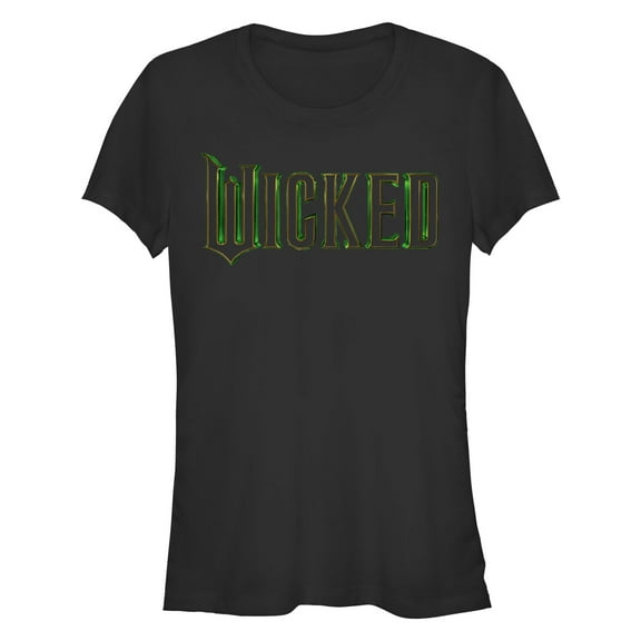 Junior's Wicked Official Logo Graphic T-Shirt