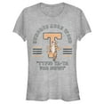thumbnail image 1 of Junior's Winnie the Pooh Collegiate Tigger  Graphic Tee Athletic Heather 2X Large, 1 of 3