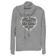 thumbnail image 1 of Junior's Yellowstone Don't Make Me Go Beth Dutton Cowl Neck Sweatshirt, 1 of 4