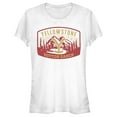 thumbnail image 1 of Junior's Yellowstone Large Dutton Ranch Brand Mountain Scenery  Graphic T-Shirt, 1 of 3
