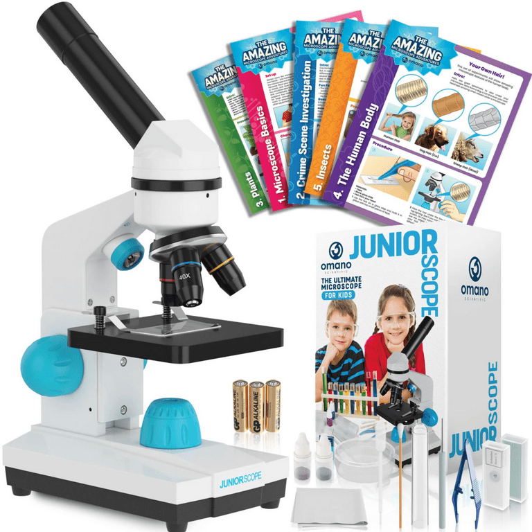 JuniorScope, The Ultimate Kids Microscope- Comes with Amazing