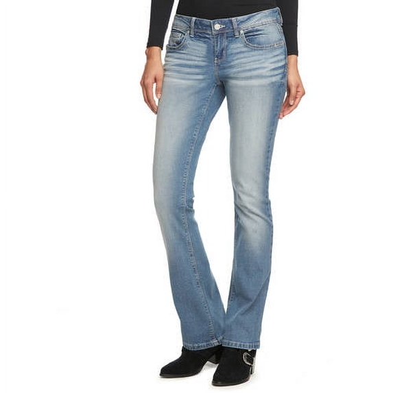 Juniors' Ashley Slim Bootcut Jeans
