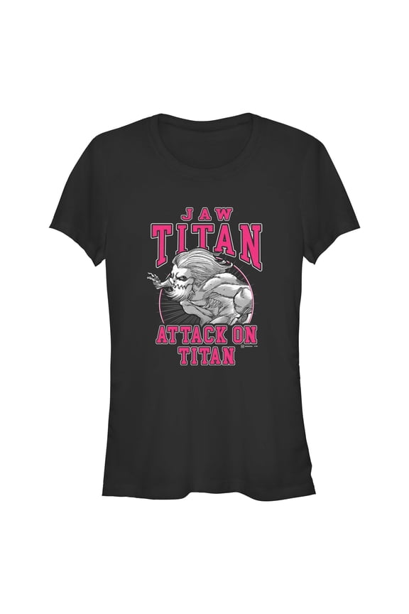Juniors Attack on Titan Jaw Titan Jersey T Shirt