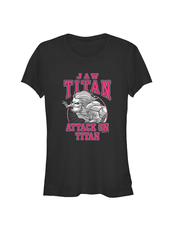 Juniors Attack on Titan Jaw Titan Jersey T Shirt