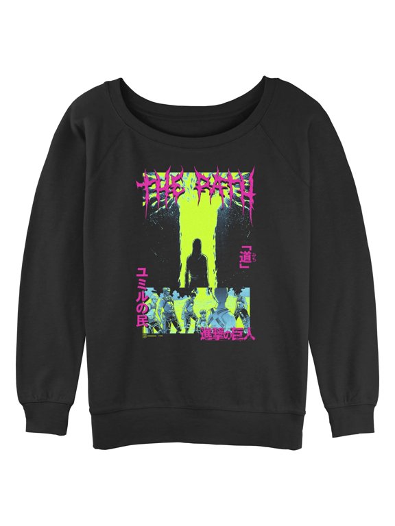 Juniors Attack on Titan The Path Stack Sweatshirt