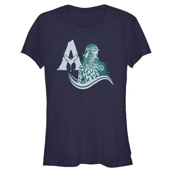 Juniors Avatar: Fire and Ash Neytiri and Toruk Classic Symbol T Shirt