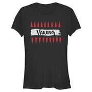 Juniors Avatar Fire and Ash Varang Name Art T Shirt
