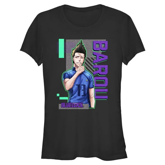 Juniors Blue Lock Barou Full Shot T Shirt