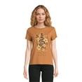 thumbnail image 1 of Juniors Celestial Snake Graphic Print T-Shirt, Sizes XS-XXXL, 1 of 5