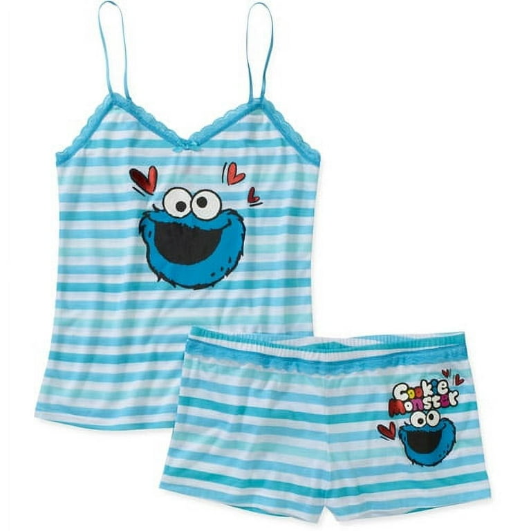 Juniors Character Cami And Boyshort Sleepwear Set Walmart
