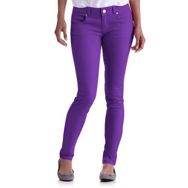 Colored skinny jeans for juniors sale